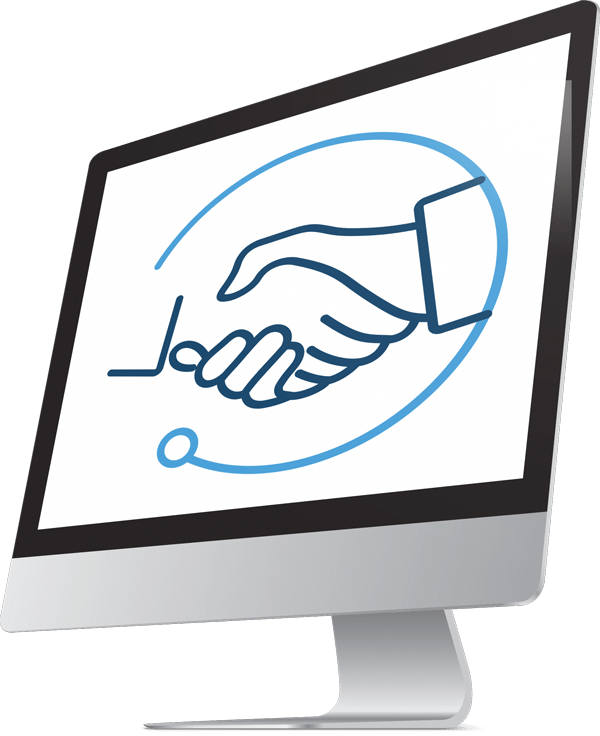 handshake demonstrating customer relationship